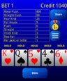 Video Poker Screenshot